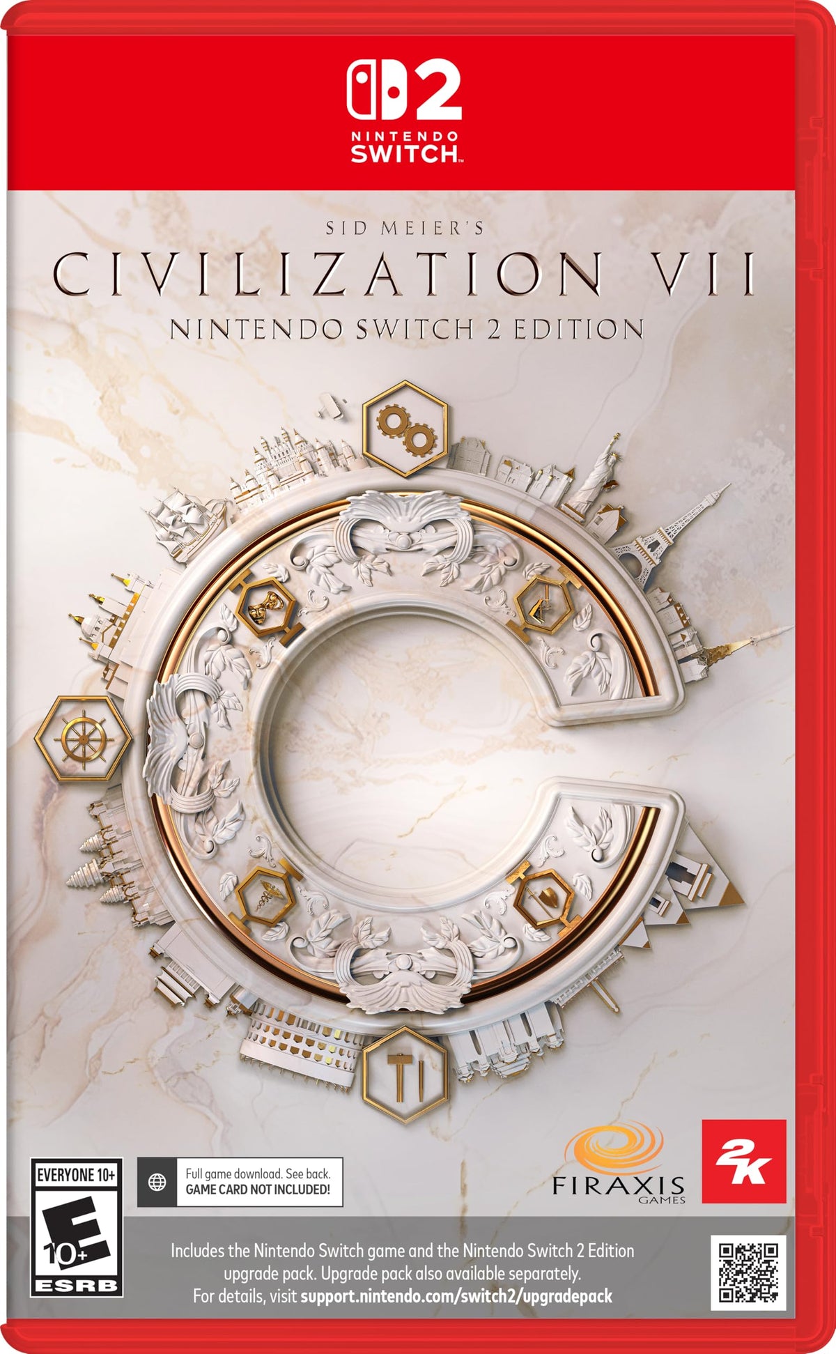 Sid Meier's Civilization VII – Nintendo Switch 2 Edition Nintendo Switch 2 game box — genuine sealed, Optrenex UAE