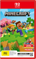 Minecraft Nintendo Switch 2 game box — genuine sealed, Optrenex UAE