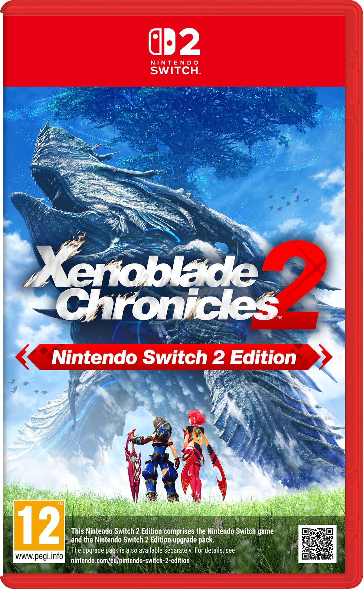 Xenoblade Chronicles 2 – Nintendo Switch 2 Edition Nintendo Switch 2 game box — genuine sealed, Optrenex UAE