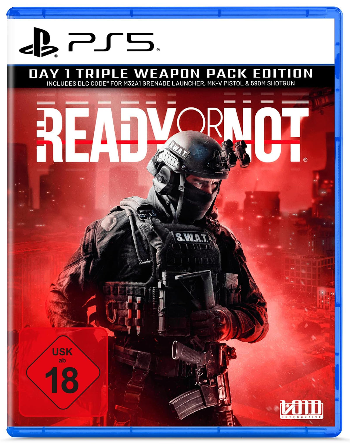 Ready or Not PS5 game box — genuine sealed disc, Optrenex UAE