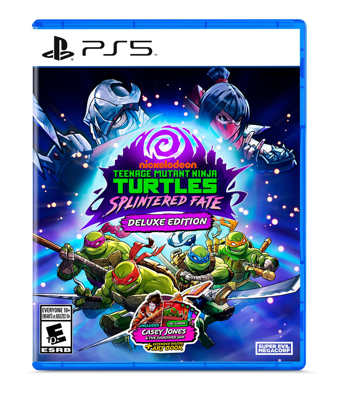 Teenage Mutant Ninja Turtles: Splintered Fate PS5 game box — genuine sealed disc, Optrenex UAE