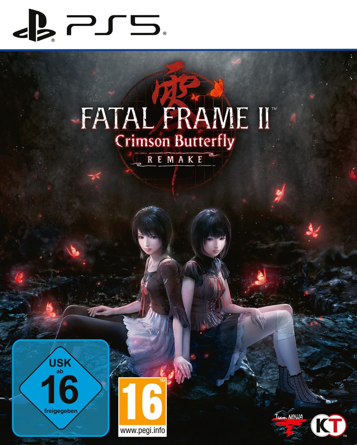 Fatal Frame II: Crimson Butterfly Remake PS5 game box — genuine sealed disc, Optrenex UAE