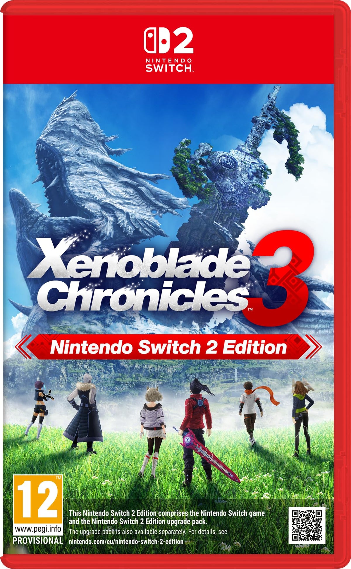 Xenoblade Chronicles 3 – Nintendo Switch 2 Edition Nintendo Switch 2 game box — genuine sealed, Optrenex UAE