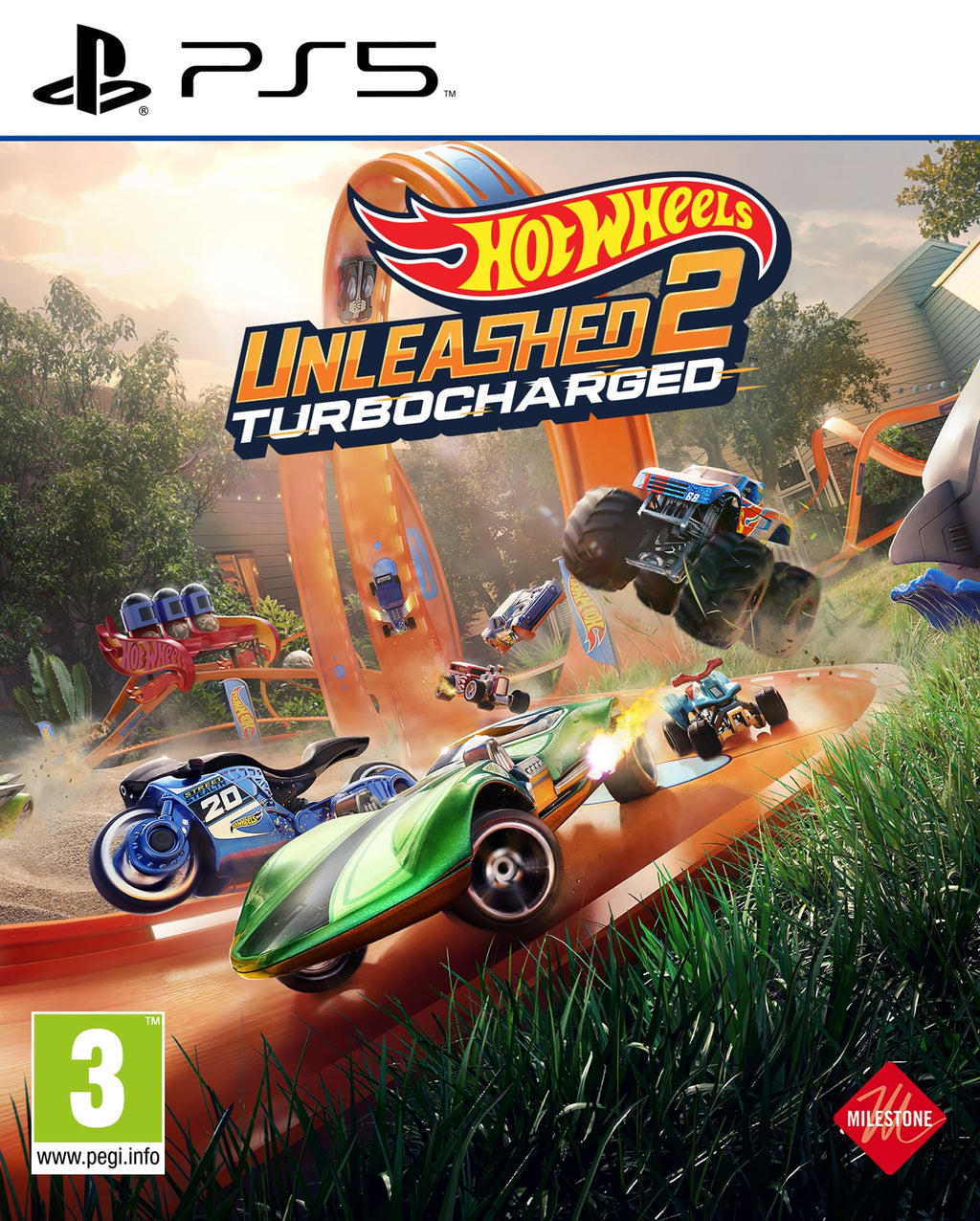 Hot Wheels Unleashed 2 — Turbocharged PS5 game box — genuine sealed disc, Optrenex UAE