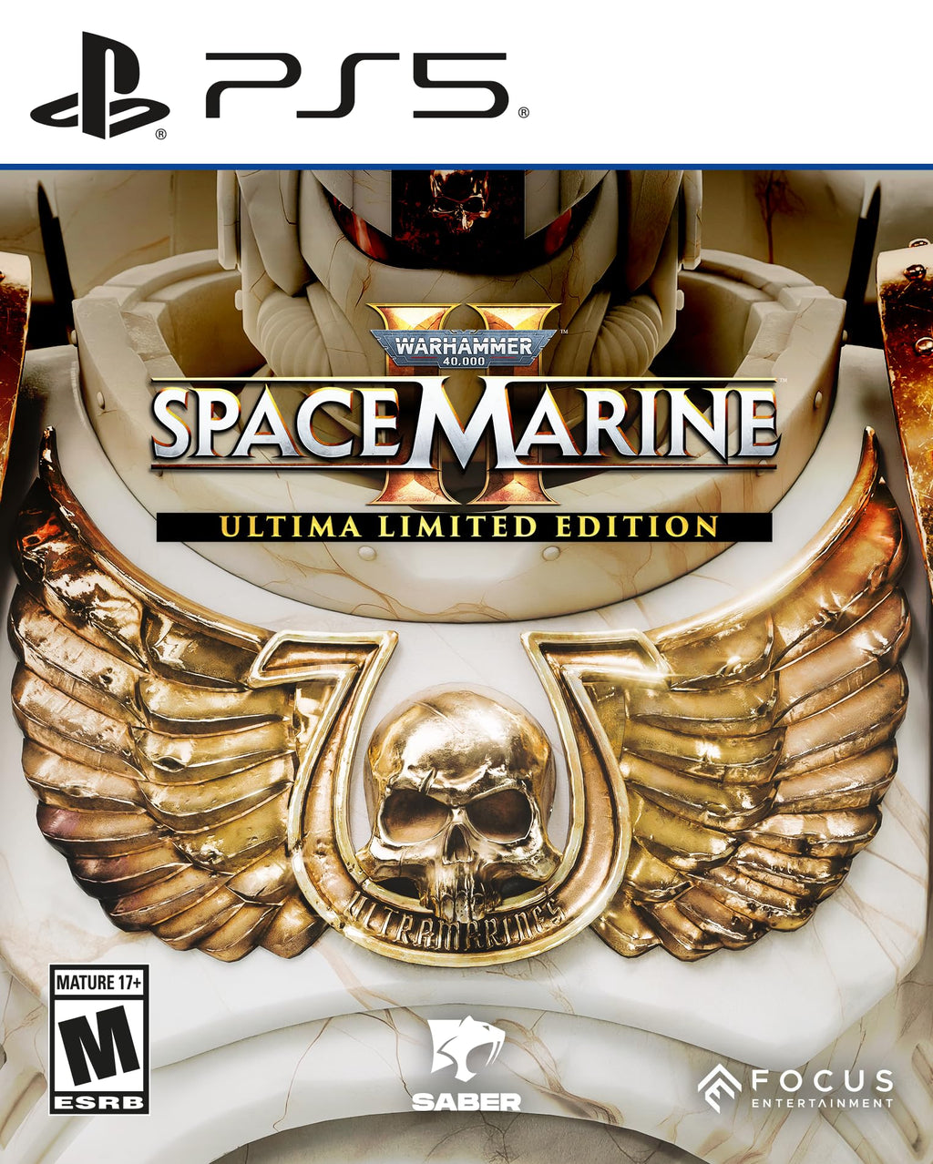 Warhammer 40,000: Space Marine 2 PS5 game box — genuine sealed disc, Optrenex UAE