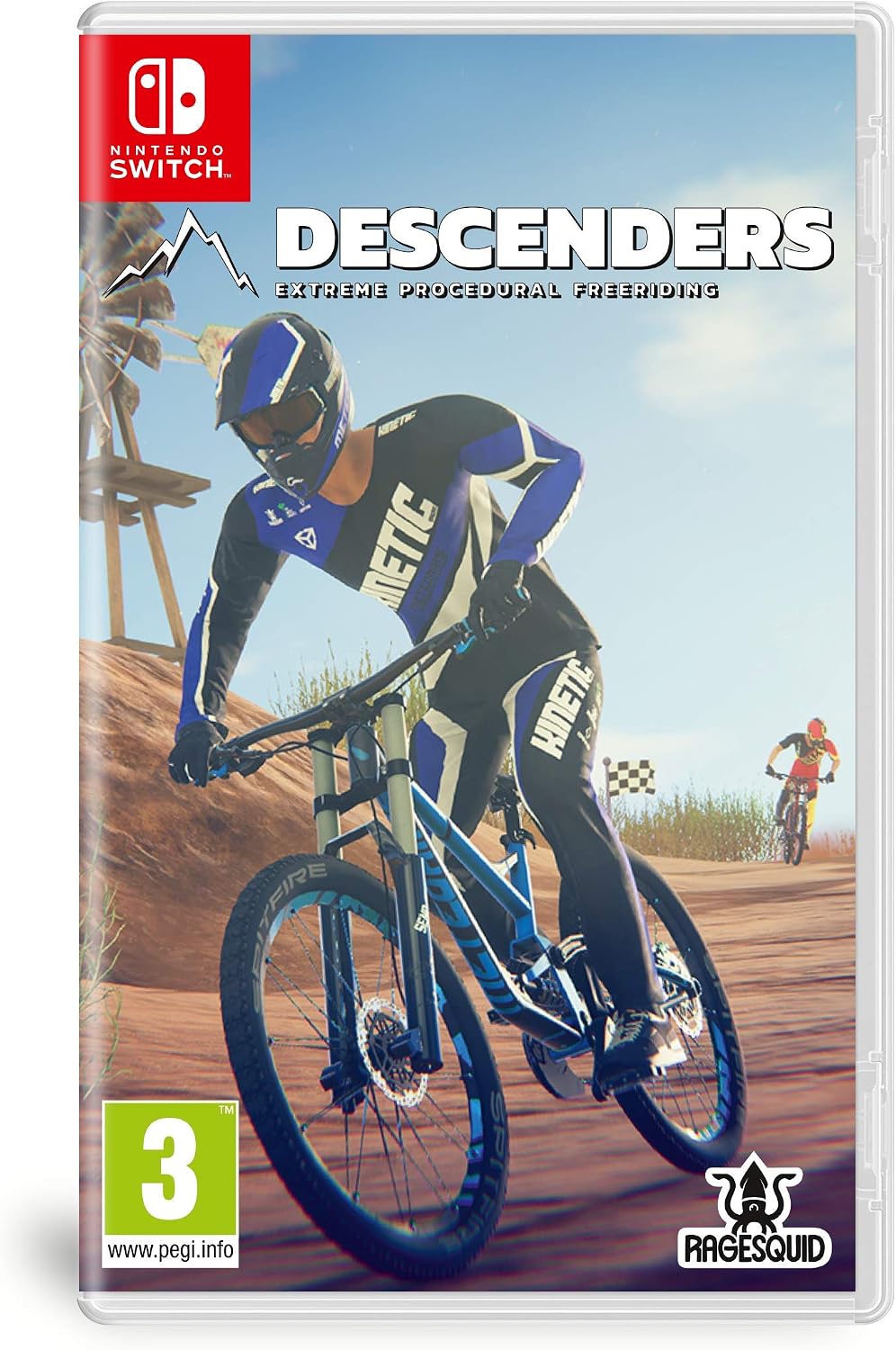 Descenders Nintendo Switch game box — genuine sealed, Optrenex UAE
