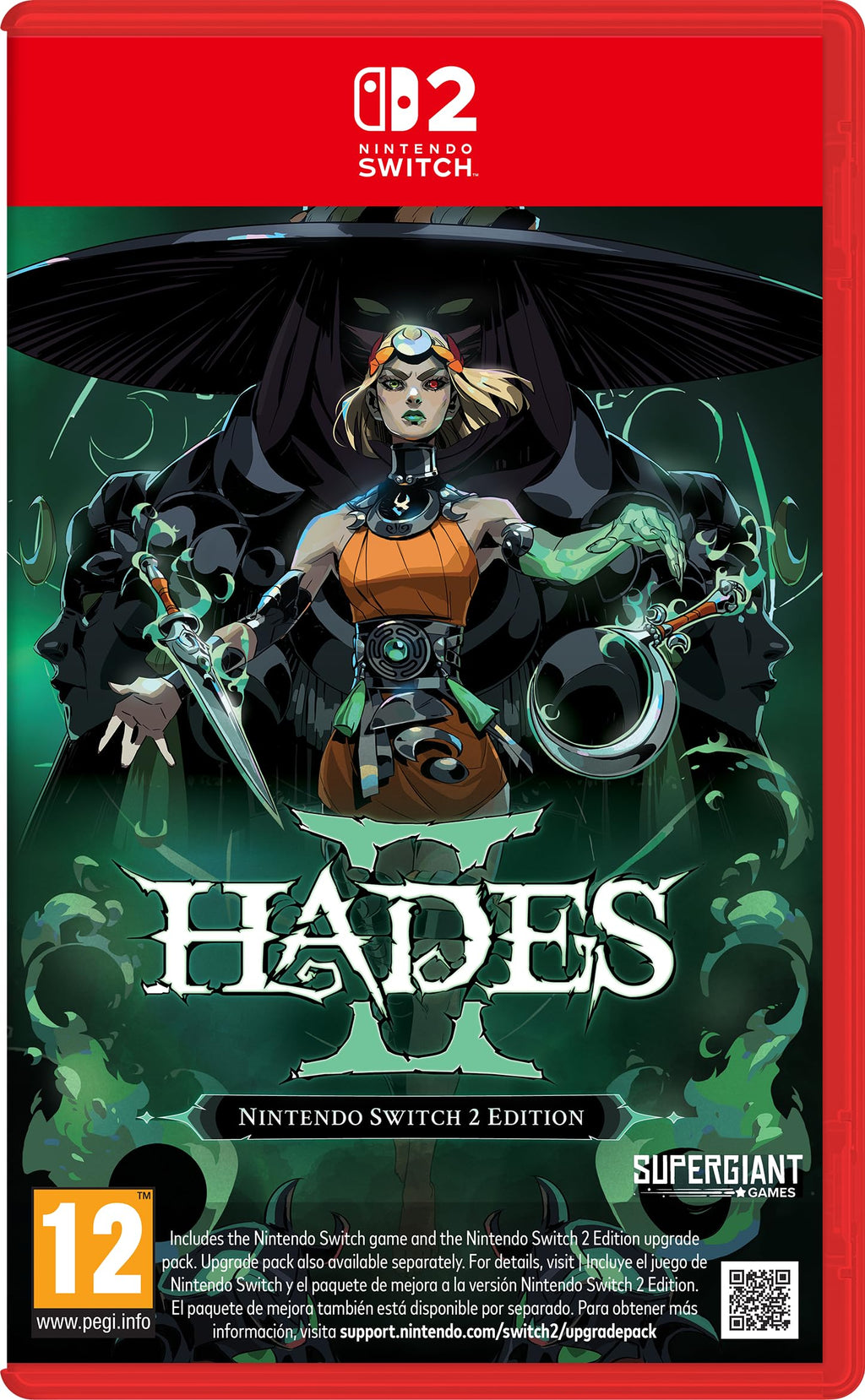 Hades II Nintendo Switch 2 game box — genuine sealed, Optrenex UAE