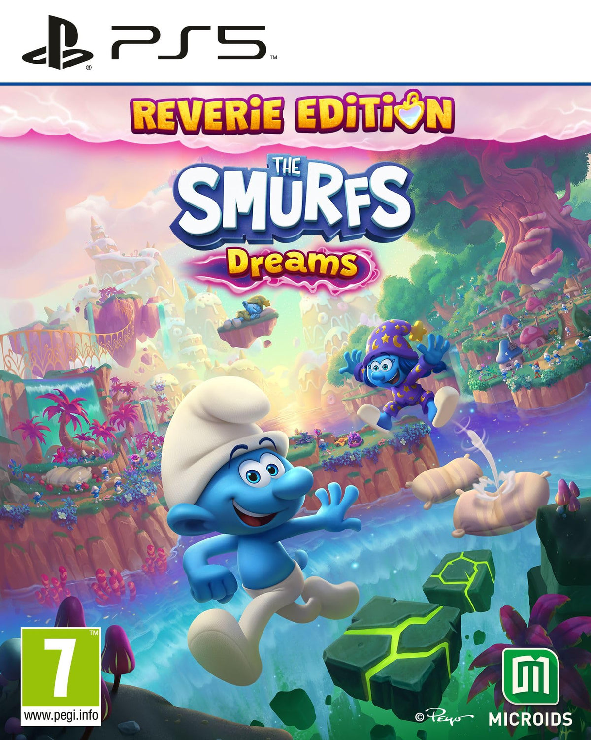 The Smurfs: Dreams PS5 game box — genuine sealed disc, Optrenex UAE
