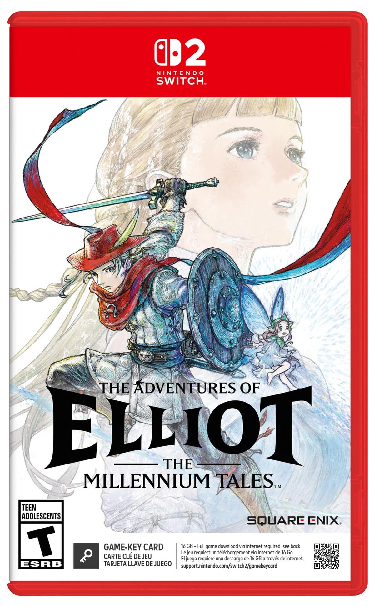 The Adventures of Elliot: The Millennium Tales Nintendo Switch 2 game box — genuine sealed, Optrenex UAE
