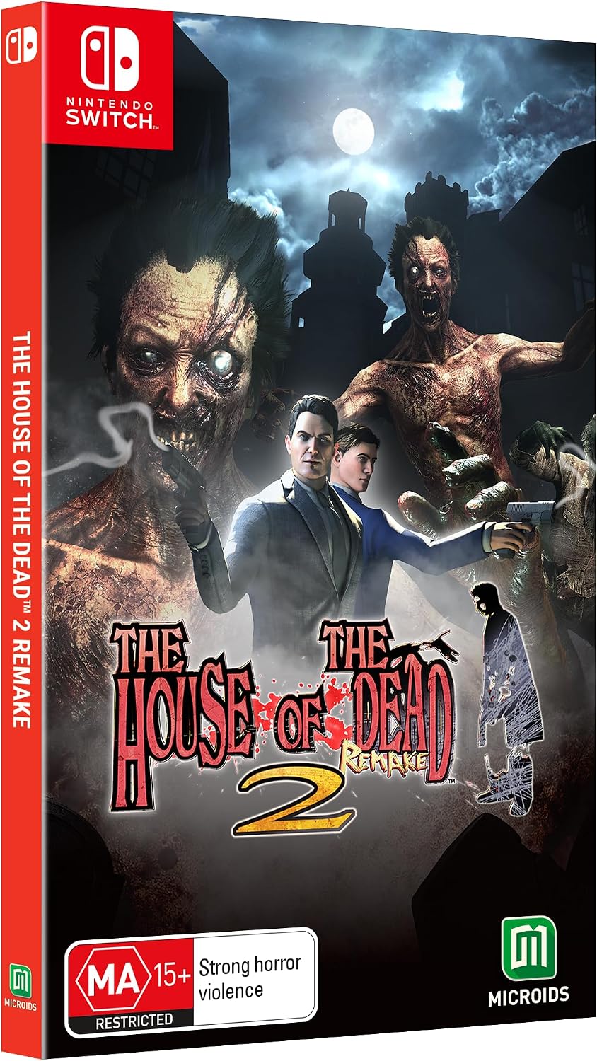 The House of the Dead 2: Remake Nintendo Switch game box — genuine sealed, Optrenex UAE