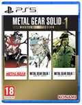 Metal Gear Solid: Master Collection Vol. 1 PS5 game box — genuine sealed disc, Optrenex UAE