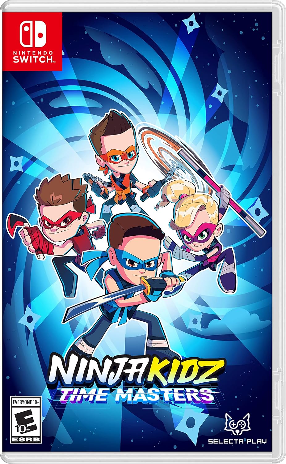 Ninja Kidz: Time Masters Nintendo Switch game box — genuine sealed, Optrenex UAE