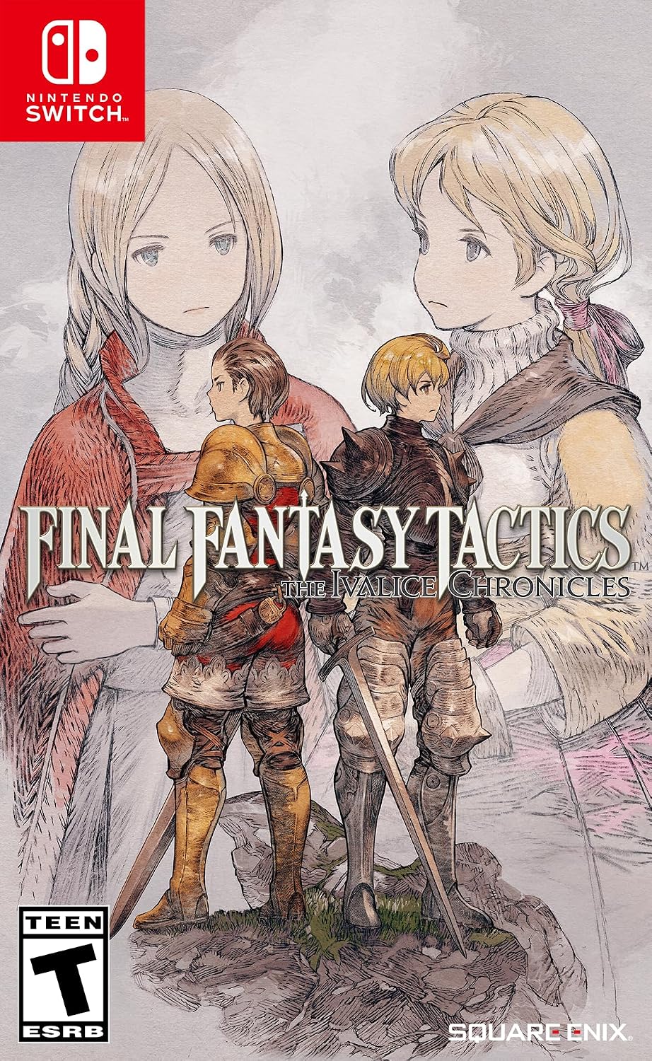 Final Fantasy Tactics: The Ivalice Chronicles Nintendo Switch game box — genuine sealed, Optrenex UAE