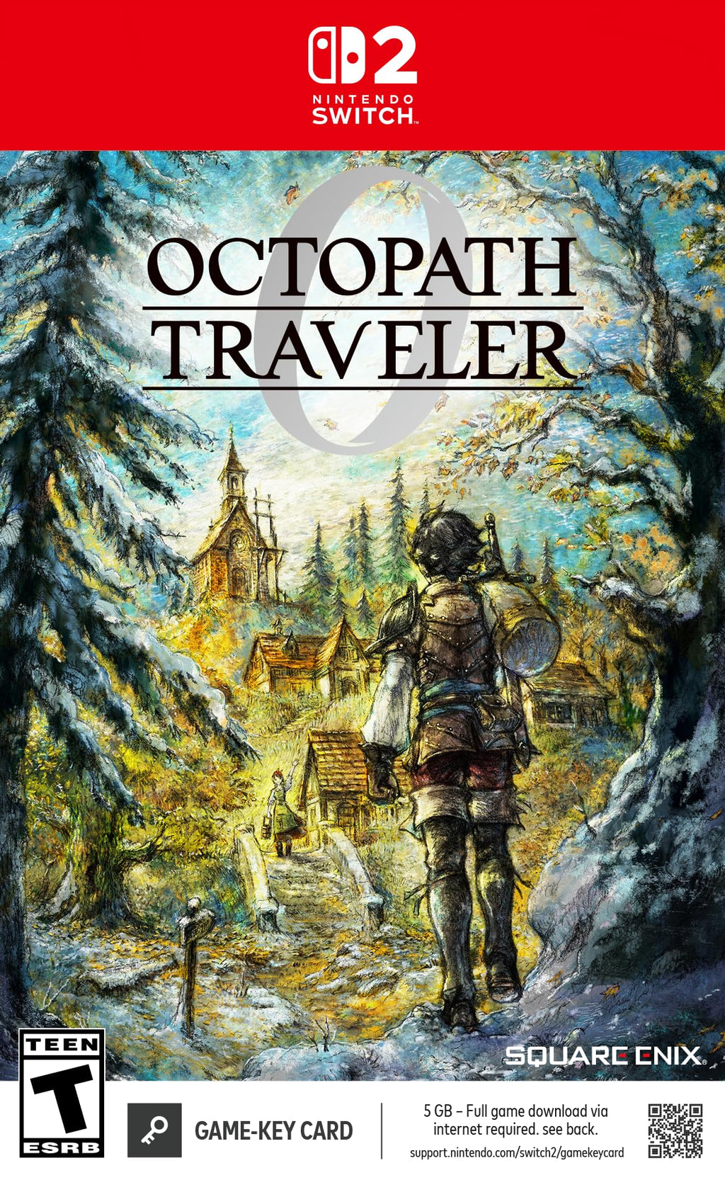 Octopath Traveler 0 Nintendo Switch 2 game box — genuine sealed, Optrenex UAE