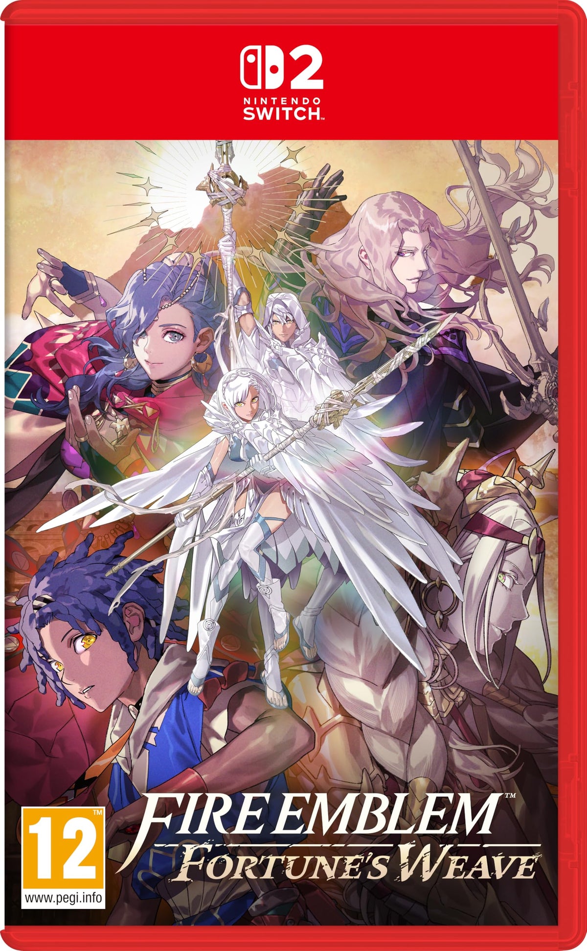 Fire Emblem: Fortune's Weave Nintendo Switch 2 game box — genuine sealed, Optrenex UAE