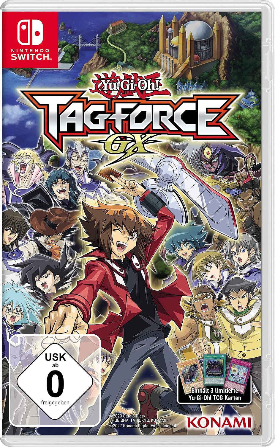 Yu-Gi-Oh! TAG FORCE GX Nintendo Switch game box — genuine sealed, Optrenex UAE
