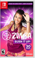 Zumba Burn It Up! Nintendo Switch game box — genuine sealed, Optrenex UAE