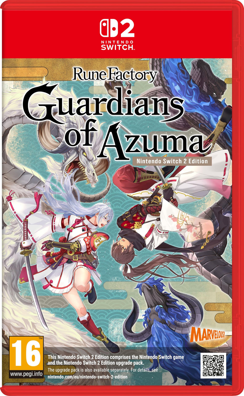 Rune Factory: Guardians of Azuma – Nintendo Switch 2 Edition Nintendo Switch 2 game box — genuine sealed, Optrenex UAE