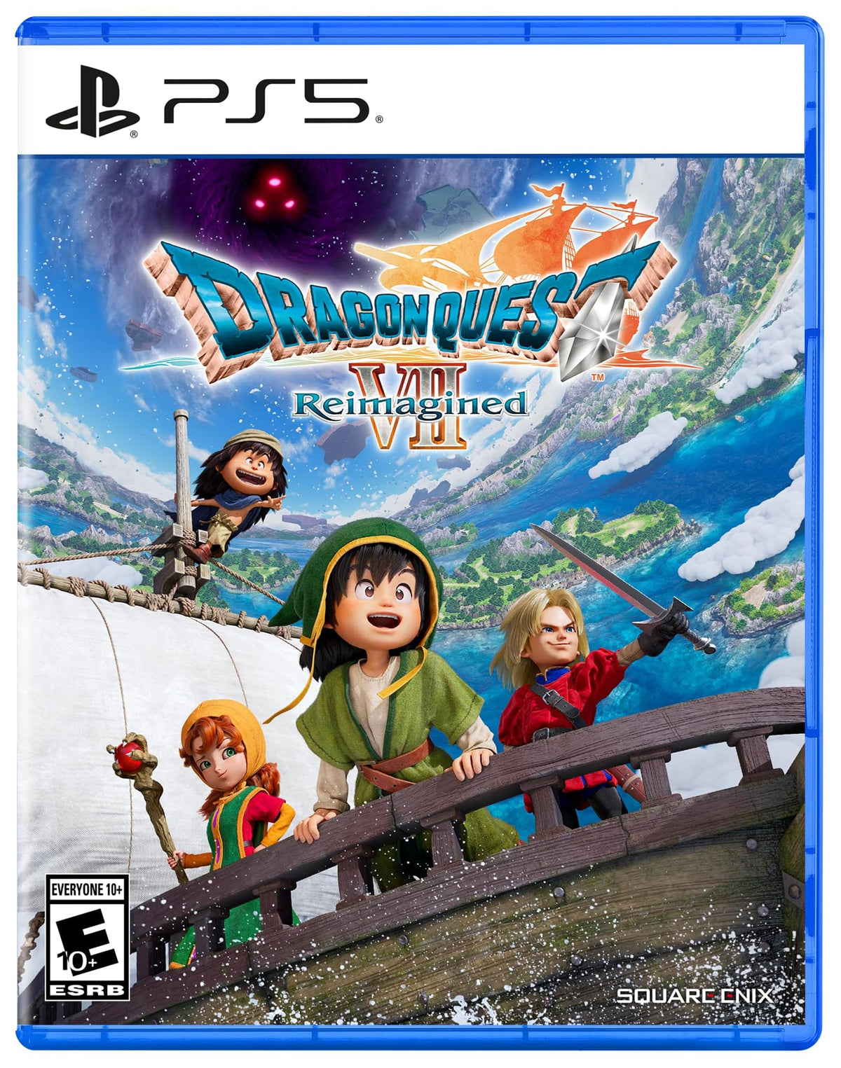 Dragon Quest VII Reimagined PS5 game box — genuine sealed disc, Optrenex UAE