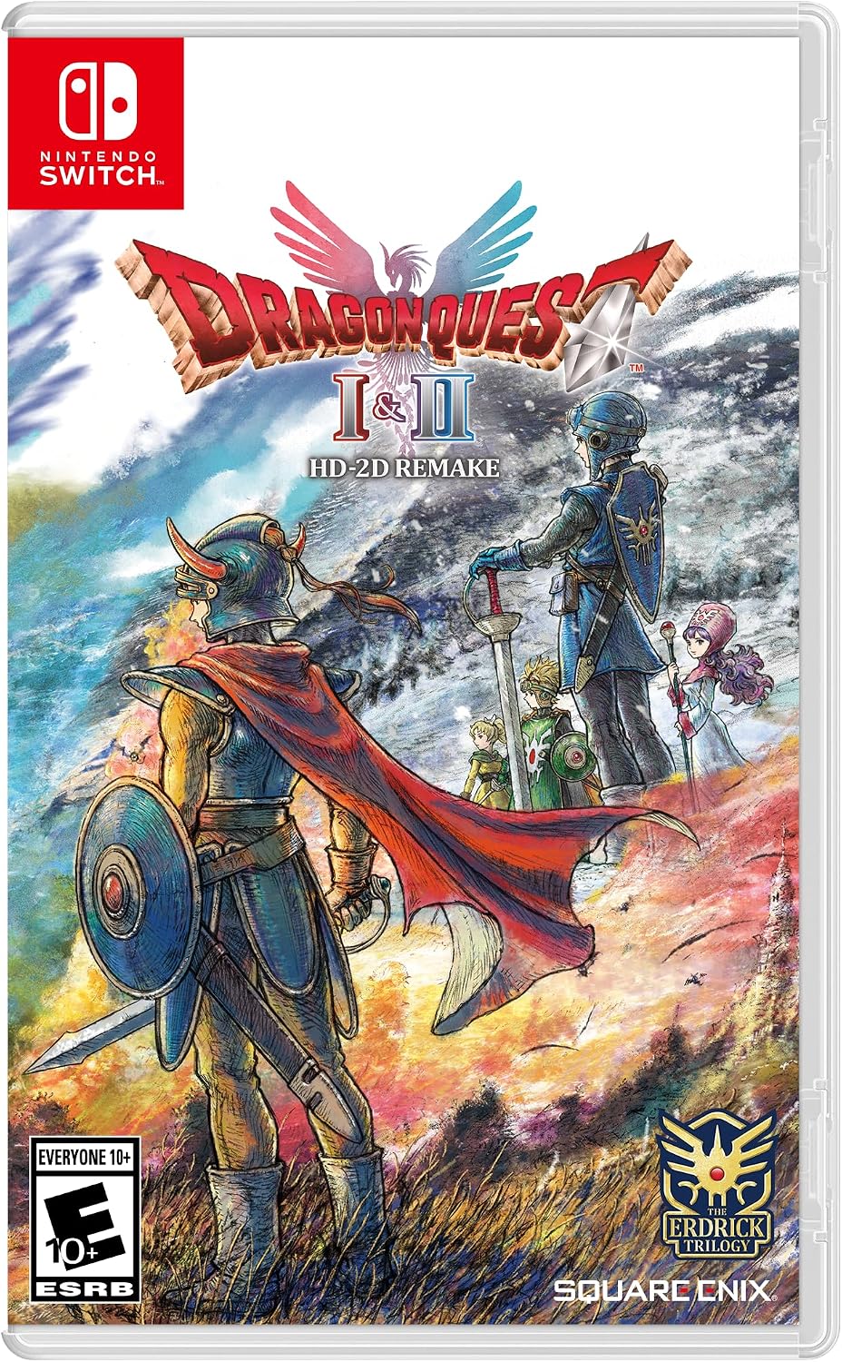 Dragon Quest I & II HD-2D Remake Nintendo Switch game box — genuine sealed, Optrenex UAE