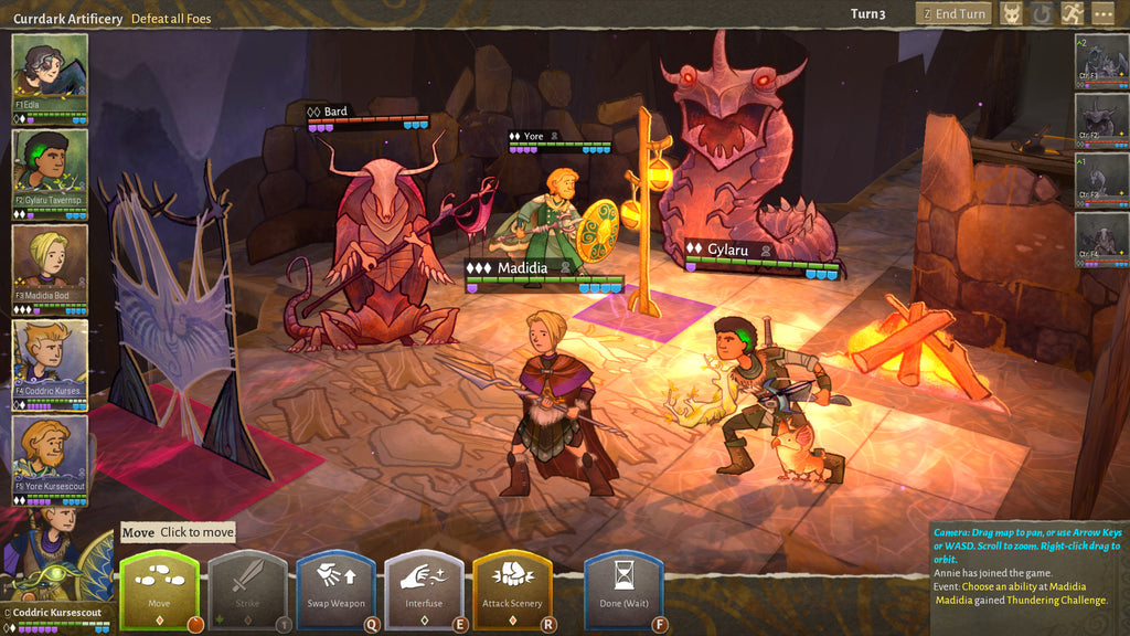 Wildermyth PS5 gameplay screenshot 3