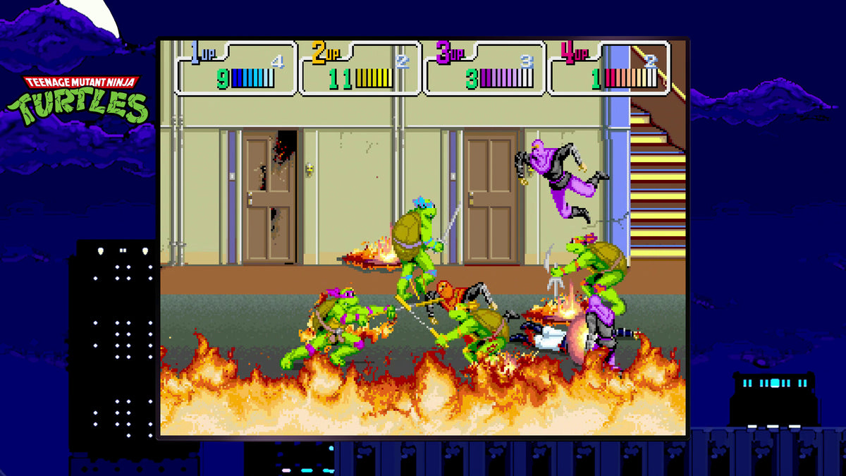 Teenage Mutant Ninja Turtles: The Cowabunga Collection PS5 gameplay screenshot 1