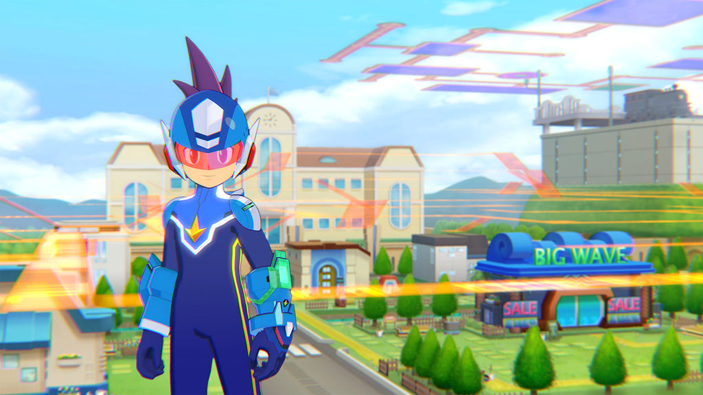 Mega Man Star Force Legacy Collection PS5 gameplay screenshot 1