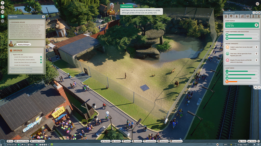 Planet Zoo: Console Edition PS5 gameplay screenshot 4