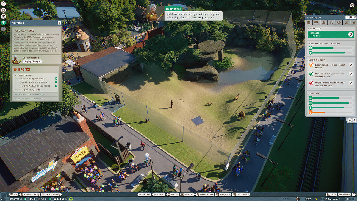 Planet Zoo: Console Edition PS5 gameplay screenshot 4