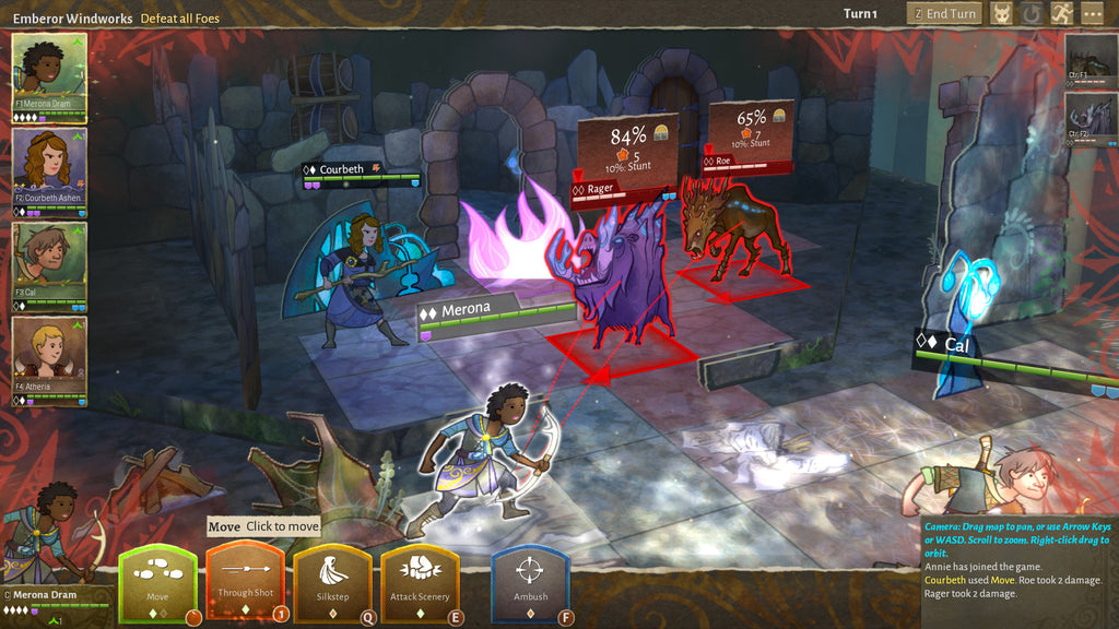 Wildermyth PS5 gameplay screenshot 1