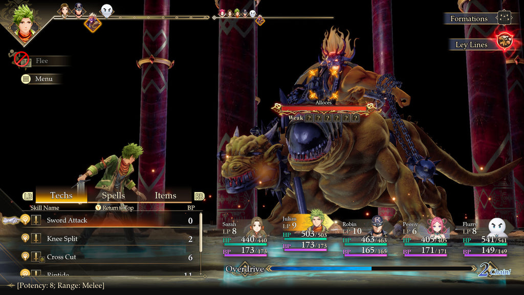 Romancing SaGa 3: Destinies United PS5 gameplay screenshot 4