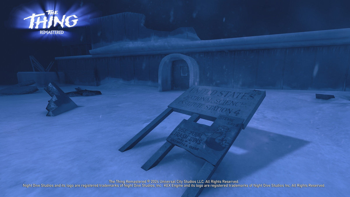 The Thing: Remastered PS5 gameplay screenshot 1