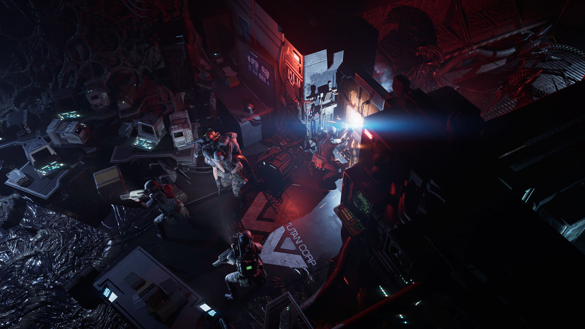 Aliens: Dark Descent PS5 gameplay screenshot 4