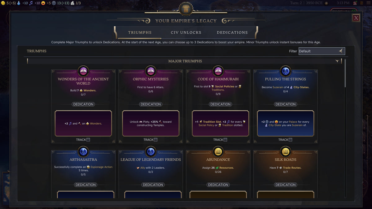 Sid Meier's Civilization VII PS5 gameplay screenshot 2
