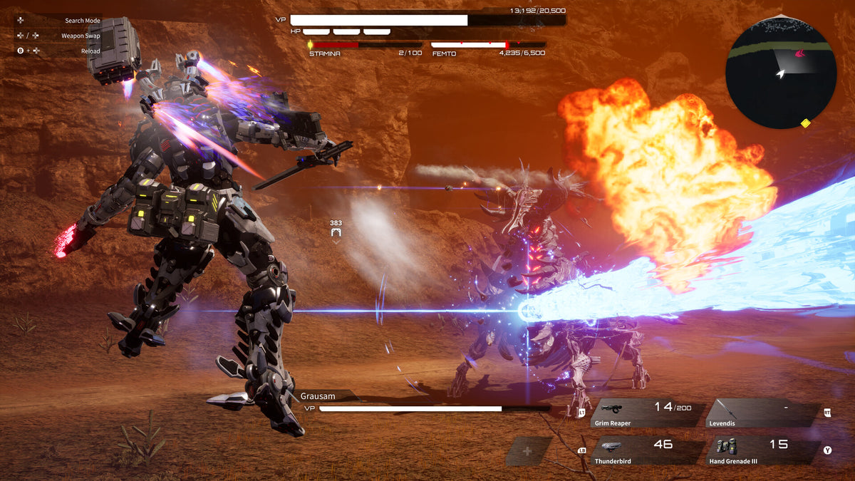 Daemon X Machina: Titanic Scion Nintendo Switch 2 screenshot 3