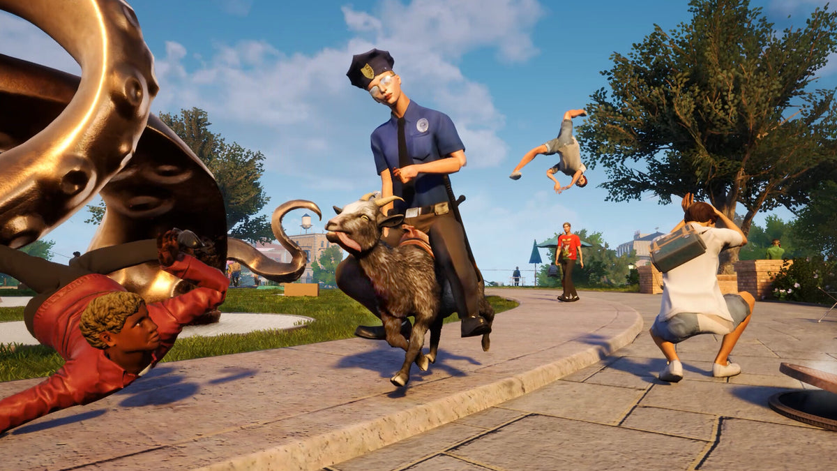 Goat Simulator 3 PS5 gameplay screenshot 3