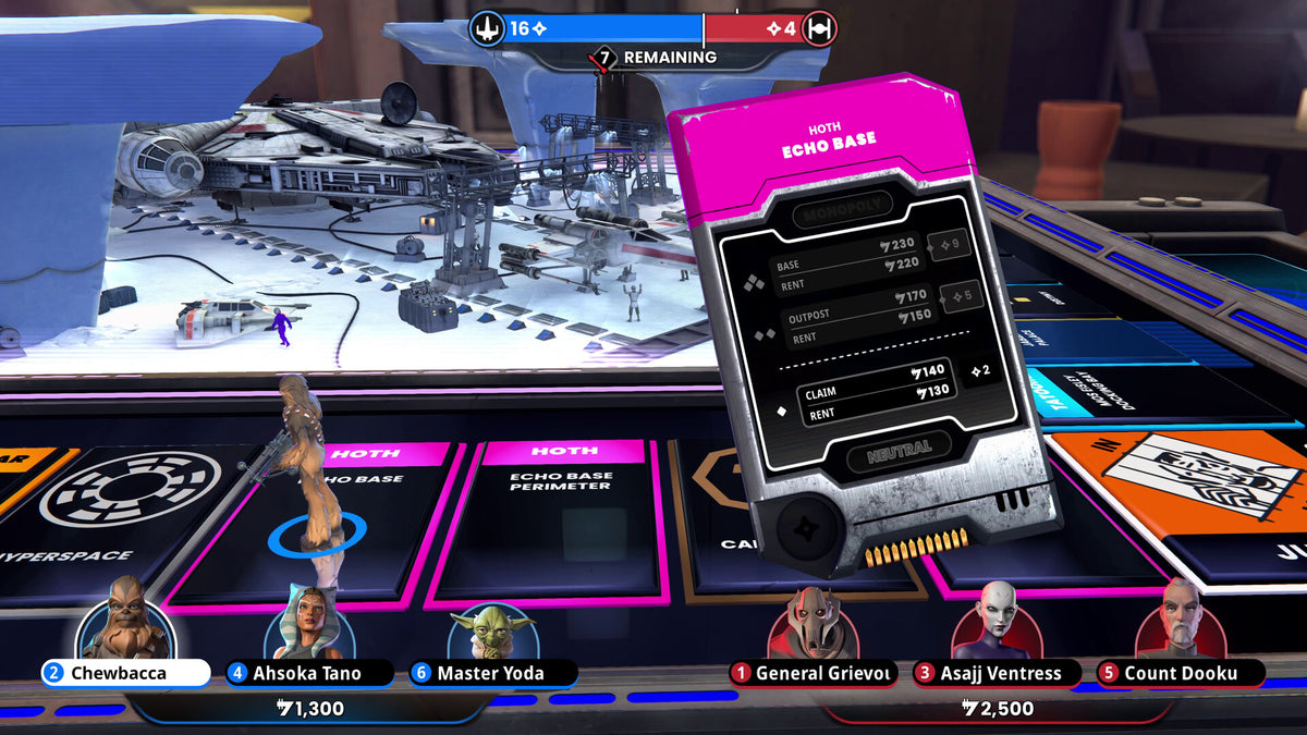 MONOPOLY: Star Wars Heroes vs. Villains Nintendo Switch 2 screenshot 3