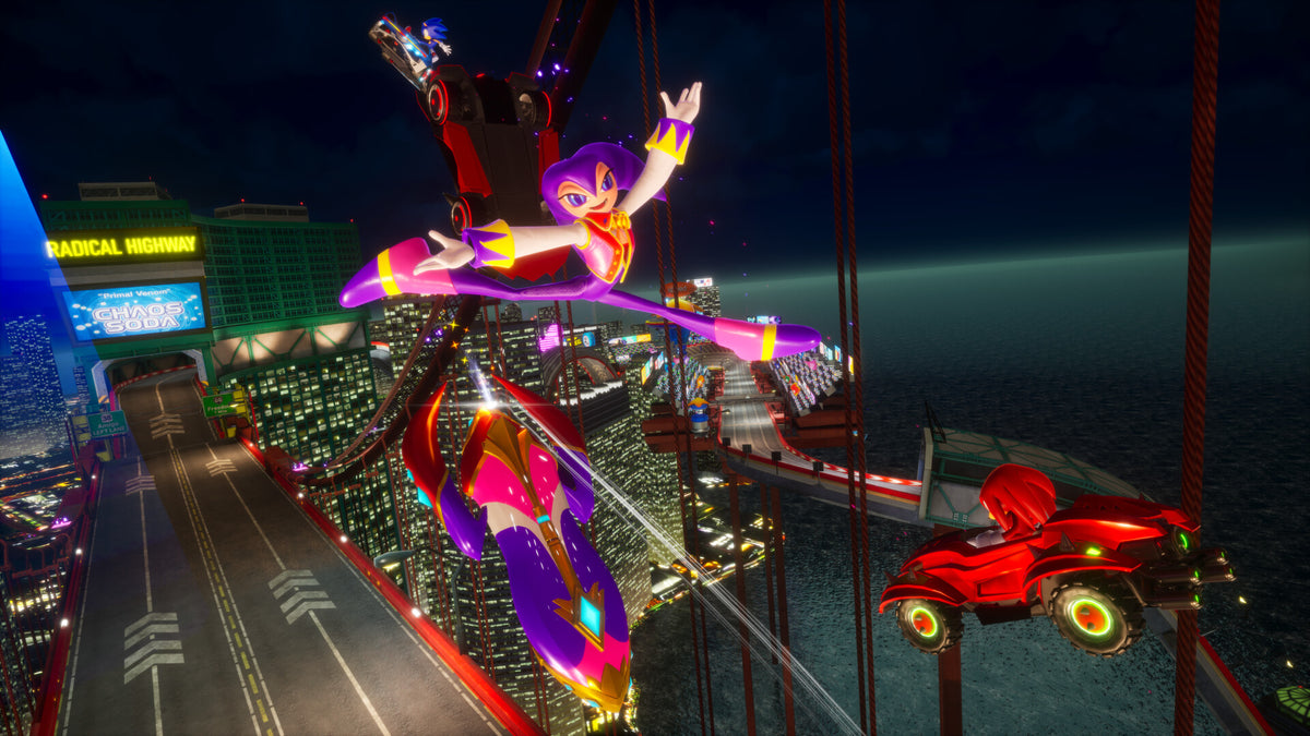 Sonic Racing: CrossWorlds PS5 gameplay screenshot 4