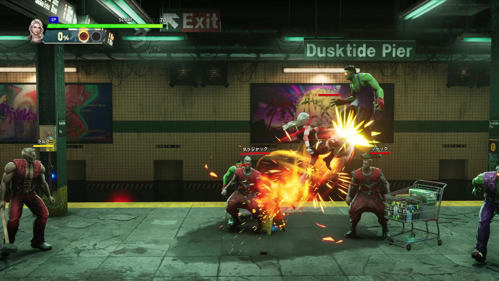 Double Dragon Revive PS5 gameplay screenshot 4