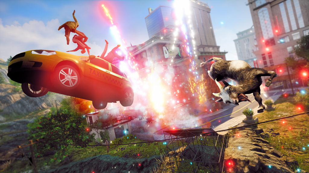 Goat Simulator 3 PS5 gameplay screenshot 1