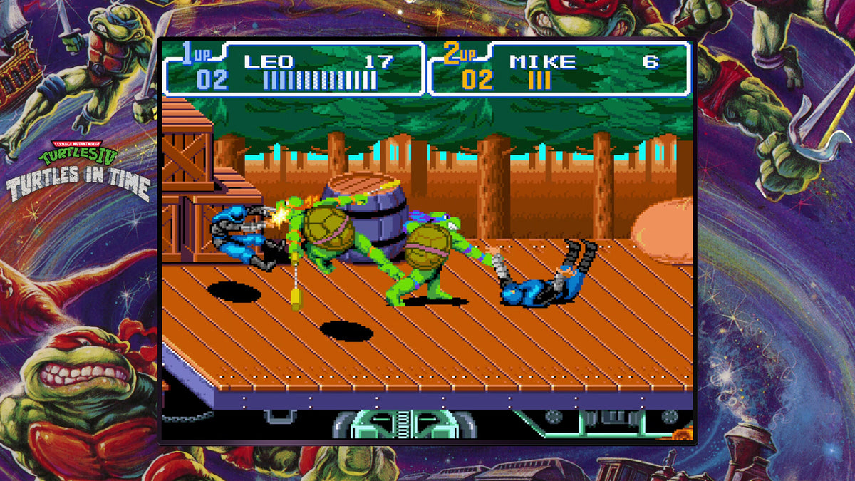 Teenage Mutant Ninja Turtles: The Cowabunga Collection PS5 gameplay screenshot 3
