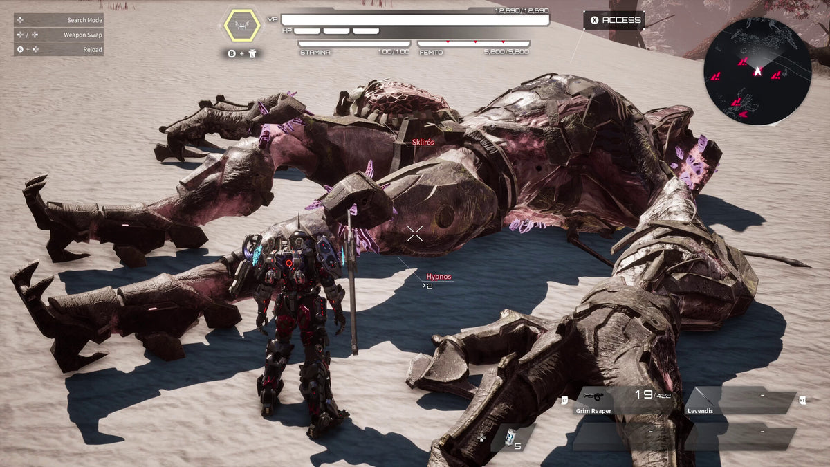 Daemon X Machina: Titanic Scion Nintendo Switch 2 screenshot 2
