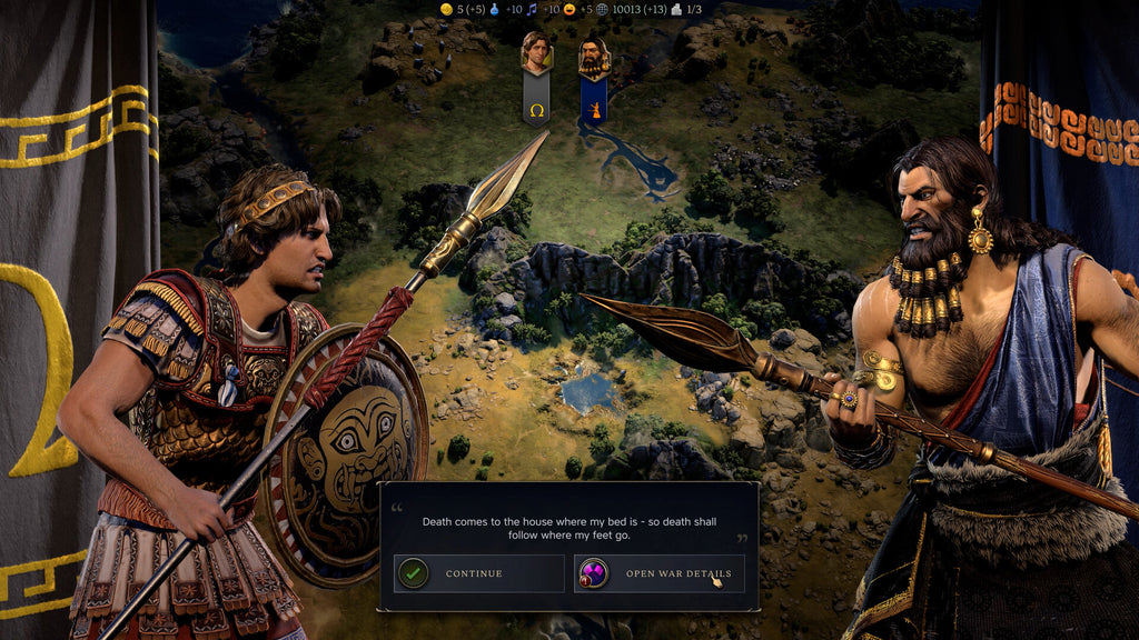 Sid Meier's Civilization VII PS5 gameplay screenshot 1