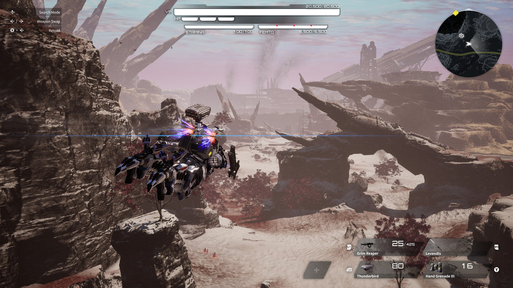 Daemon X Machina: Titanic Scion Nintendo Switch 2 screenshot 1