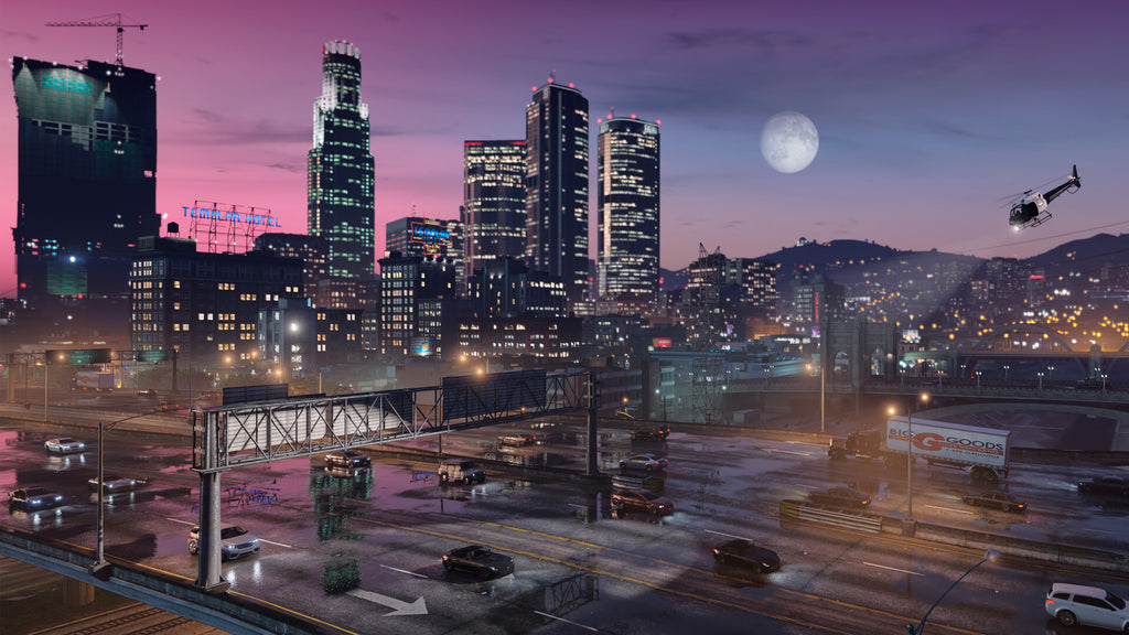 Grand Theft Auto V PS5 gameplay screenshot 1