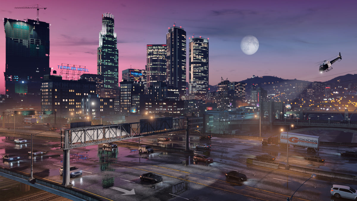Grand Theft Auto V PS5 gameplay screenshot 1