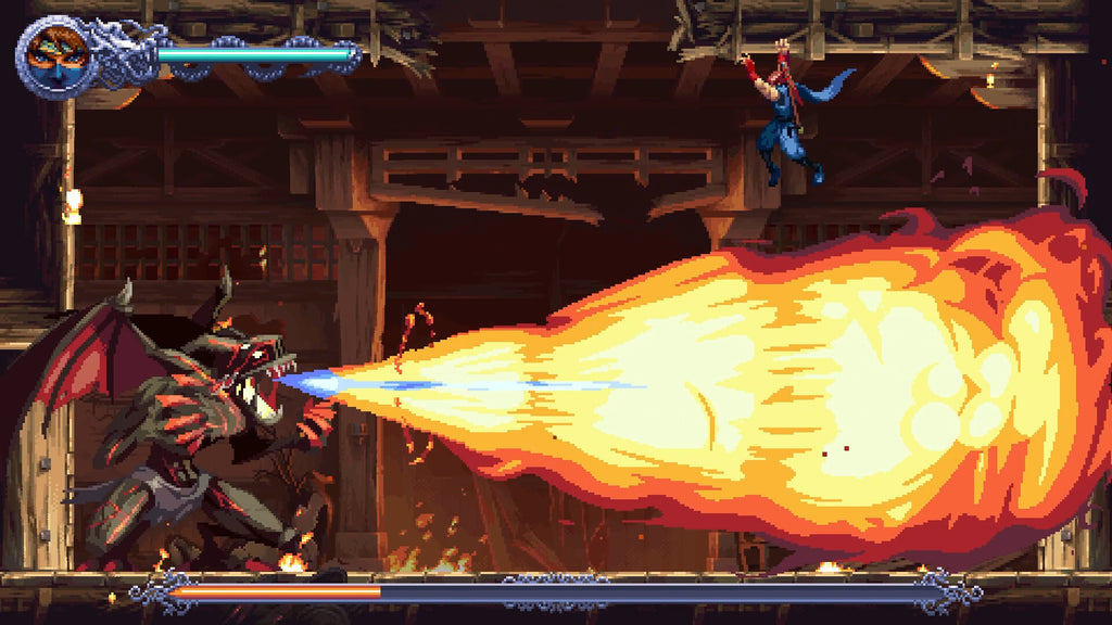Ninja Gaiden: Ragebound PS5 gameplay screenshot 1
