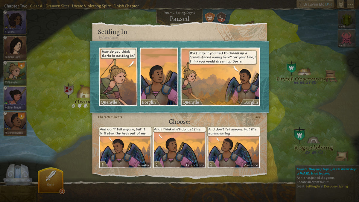 Wildermyth PS5 gameplay screenshot 2